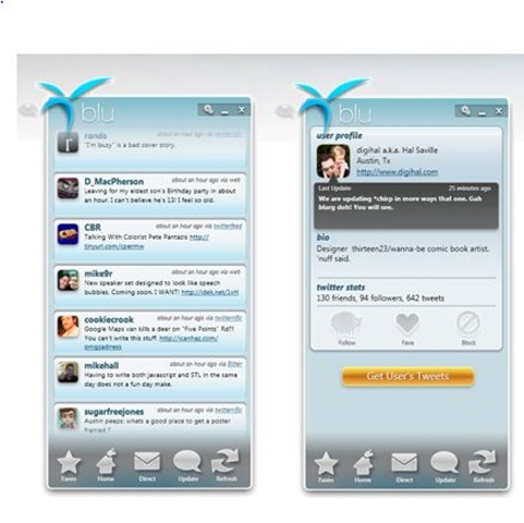 blu twitter tool blu twitter tool Twitter with Blu Powered by WPF